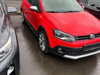 Gebraucht VW Polo Cross 90 PS (66 kW) 2014 Rot Kleinwagen
