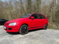 Gebraucht Mitsubishi Space Star 122 PS (89 kW) 2000 Rot Van / Kleinbus