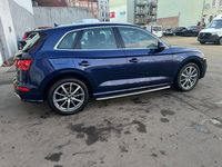 Second-hand Audi Q5 S-Line 190 CP (139 kW) 2019 Albastru SUV