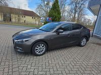 Gebraucht Mazda 3 Exclusive 120 PS (88 kW) 2017 Obsidiangrau metallic Limousine