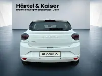 Neu Dacia Sandero Essentiel 67 PS (49 kW) 2025 Arktisweiß (weiß) Limousine