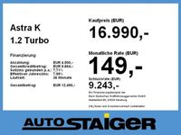 gebraucht Opel Astra 1.2 Turbo GS Line Klima, Navi, PDC, SHZ,