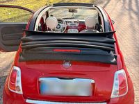 Second-hand Fiat 500C 69 CP (50 kW) 2013 Roșu Cabrio
