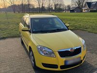 Gebraucht Skoda Fabia 69 PS (50 kW) 2008 Gelb Kombi