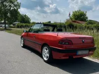 Gebraucht Peugeot 306 Cabriolet 88 PS (64 kW) 1998 Orange Cabrio