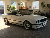 Gebraucht BMW 320 Cabriolet Basis 129 PS (94 kW) 1990 Weiß Cabrio