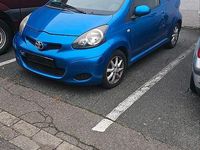 Gebraucht Toyota Aygo 2010 Blau Kleinwagen