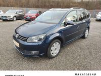 Gebraucht VW Touran Life 140 PS (102 kW) 2014 Blau Van / Kleinbus