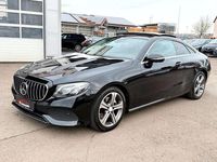 Gebraucht Mercedes E220 194 PS (142 kW) 2017 Schwarz/baltic black Coupé