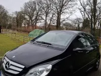 Gebraucht Mercedes B170 116 PS (85 kW) 2008 Schwarz Van / Kleinbus