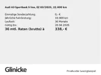 Gebraucht Audi A3 S-Line 150 PS (110 kW) 2025 Navarrablau metallic Limousine