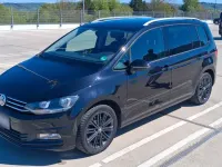 Gebraucht VW Touran Sound 150 PS (110 kW) 2017 Schwarz Van / Kleinbus