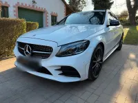 Gebraucht Mercedes C220 AMG 194 PS (142 kW) 2019 Weiß Kombi