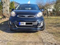 Gebraucht Kia Picanto Attract 69 PS (50 kW) 2014 Schwarz Kleinwagen