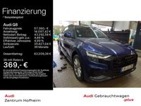 Gebraucht Audi Q8 S-Line 340 PS (250 kW) 2022 Navarrablau metallic SUV