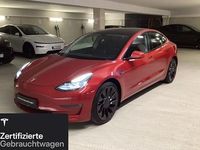Gebraucht Tesla Model 3 Performance 377 kW (513 PS) 2021 Rot Limousine