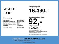 gebraucht Opel Mokka X 1.6 D Innovation Rückfahrkamera