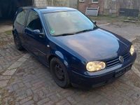 Gebraucht VW Golf IV 2002 Blau Kleinwagen