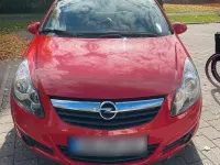 Gebraucht Opel Corsa 86 PS (63 kW) 2011 Rot Kleinwagen