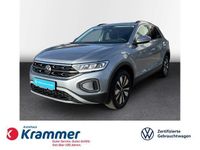 Gebraucht VW T-Roc Move 110 PS (80 kW) 2024 Silber SUV