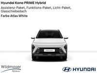 gebraucht Hyundai Kona ❤️ PRIME Hybrid ⌛ Sofort verfügbar! ✔️ mit 4 Zusatz-Paketen