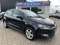 Gebraucht VW Polo Team 90 PS (66 kW) 2011 Schwarz Kleinwagen