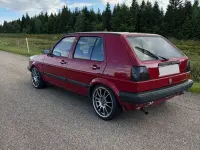 Gebraucht VW Golf III 60 PS (44 kW) 1991 Rot Kleinwagen