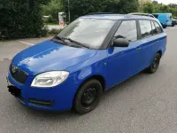Gebraucht Skoda Fabia 60 PS (44 kW) 2009 Blau Kombi