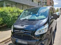 Gebraucht Ford Transit Custom 136 PS (100 kW) 2014 Schwarz Van / Kleinbus