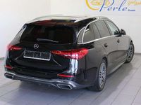 Gebraucht Mercedes C200 AMG line 163 PS (119 kW) 2023 Obsidianschwarz met. Kombi