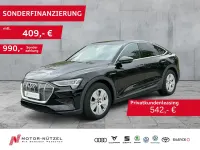 Gebraucht Audi e-tron Sportback S-Line 300 kW (408 PS) 2022 Schwarz SUV