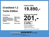 gebraucht Opel Grandland X 1.2 Turbo Edition Rückfahrkamera