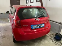 Gebraucht Nissan Note Visia 90 PS (66 kW) 2014 Rot Kleinwagen