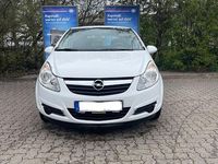 Gebraucht Opel Corsa Selection 60 PS (44 kW) 2009 Weiß Kleinwagen