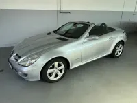 Gebraucht Mercedes SLK200 163 PS (119 kW) 2005 Silber Cabrio