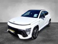 Gebraucht Hyundai Kona N Line 199 PS (146 kW) 2024 Serenity white (metallic) SUV