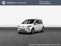 Gebraucht VW up! move up! 60 PS (44 kW) 2016 Edelweiss metallic Kleinwagen