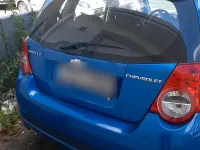 Gebraucht Chevrolet Aveo LT 101 PS (74 kW) 2011 Blau Kleinwagen