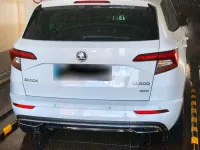 Gebraucht Skoda Karoq SportLine 190 PS (139 kW) 2019 Weiß SUV