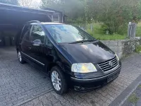 Gebraucht VW Sharan 115 PS (84 kW) 2008 Schwarz Van / Kleinbus