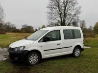 Gebraucht VW Caddy Startline 75 PS (55 kW) 2014 Weiß Van / Kleinbus