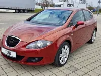 Gebraucht Seat Leon Comfort 125 PS (91 kW) 2009 Rot Kleinwagen