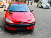 Gebraucht Peugeot 206 90 PS (66 kW) 2001 Rot Kombi