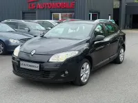 Gebraucht Renault Mégane 101 PS (74 kW) 2012 Schwarz Limousine