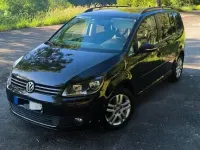 Gebraucht VW Touran Match 105 PS (77 kW) 2012 Schwarz Van / Kleinbus