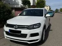 Gebraucht VW Touareg R-line 245 PS (180 kW) 2013 Weiß SUV