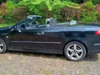 Gebraucht Saab 9-3 Cabriolet Vector 179 PS (131 kW) 2007 Schwarz Cabrio