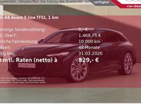 Neu Audi A6 Advanced 367 PS (269 kW) 2026 Schwarz Kombi