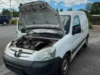 Gebraucht Peugeot Partner 75 PS (55 kW) 2008 Weiß Van / Kleinbus