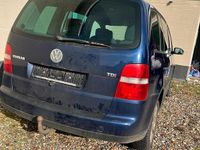 Gebraucht VW Touran 100 PS (73 kW) 2003 Blau Van / Kleinbus